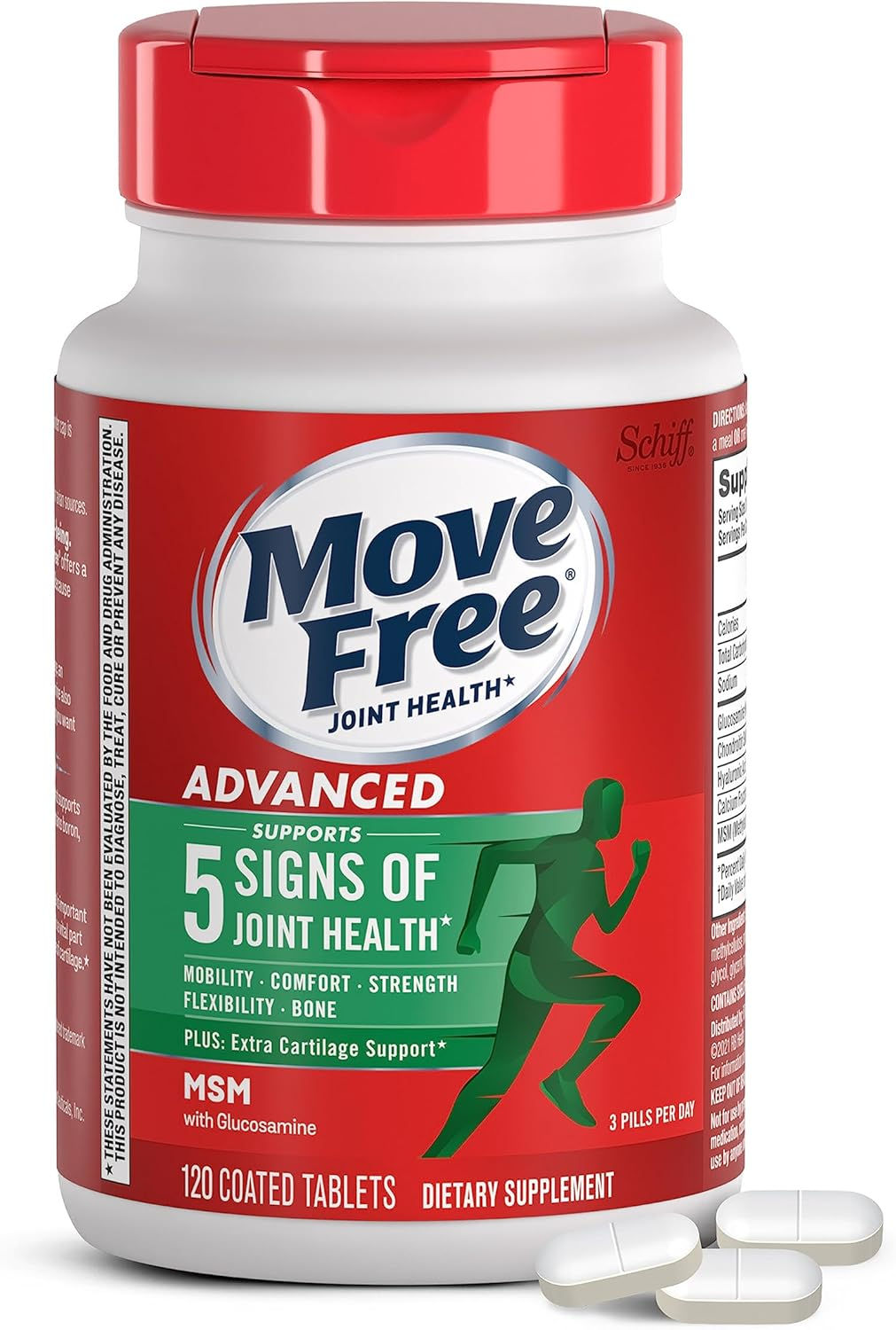 Wholesale Move Free Advanced Glucosamine Chondroitin MSM Joint SupportSupplement
