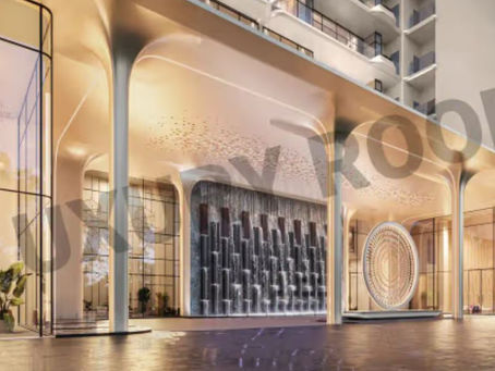 M3M Elie Saab Residences in Gurgaon showcasing luxury high-rise apartments with designer interiors, premium amenities, landscaped surroundings, and modern upscale living.