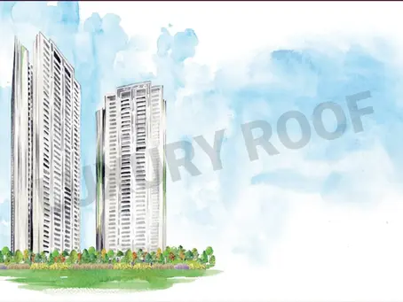 Luxury 4 BHK apartment living room at DLF The Arbour Sector 63