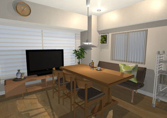 勉強に集中できるリビング学習