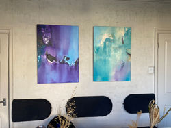 Purple Rain & The Blues | £1600 for pair
