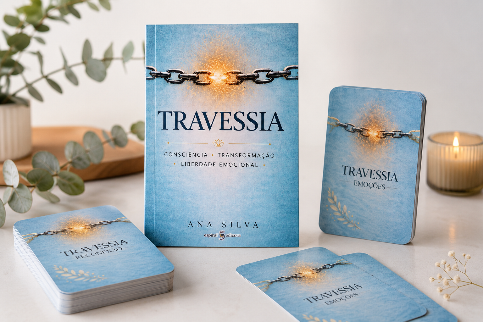 Kit Terapêutico – Livro + 2 baralhos