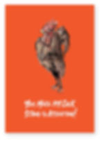 COCKERAL SMILING STANDING TO ATTENTION, STAND TO ATTENTION FUNNY CARD, HOW FUNNY GREETING CARD