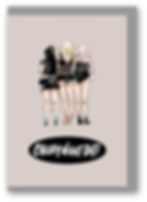WOMEN SHOWING BUTTOCKS, GIRLS NIGHT, 3 WOMEN IN HEELS, RUDE,FUNNY CARD, HOW FUNNY