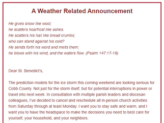 Enews from January 21, 2026