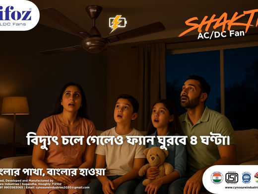 Tifoz Shakti AC/DC BLDC Fan