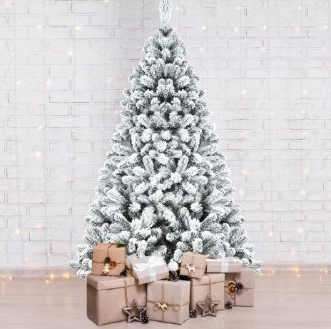 Thumbnail: Frosted Wonder 7.5ft Christmas Tree