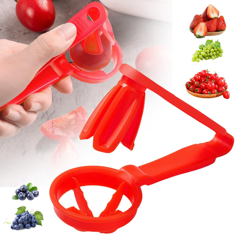 Cherry Tomato Strawberry Slicer 2024 New Grape Cutter Grape Slicer for Toddlers