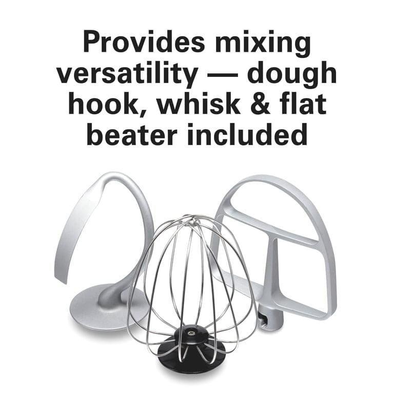 Thumbnail: Hamilton Beach 7-Speed Electric Mixer with Complete Bowl Coverage
