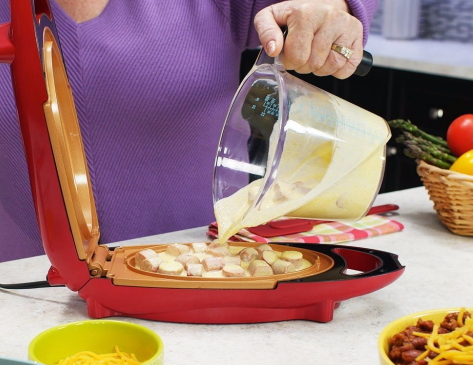 Sleek Smoke-Free Griddle Master