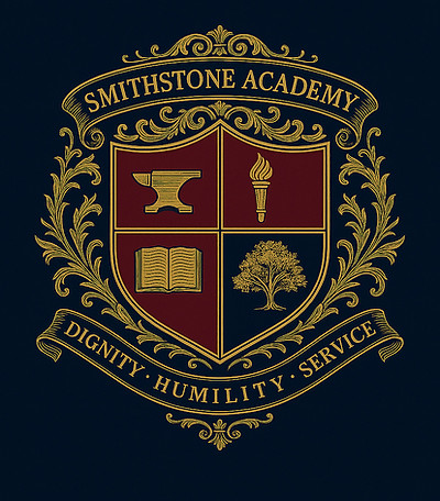 Boys at Smithstone Academy participating in physical discipline and posture training during a structured mentorship session.