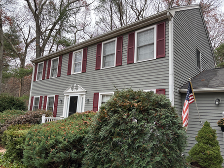 Gutter Cleaning and house washing in Mansfield MA