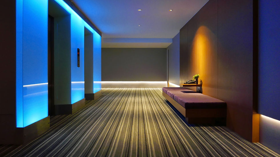 Luxury Hotel lobby