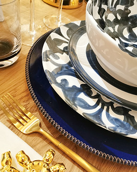 Art de la table | Céramique | Assiettes Baroque & Ruban | Enza Fasano