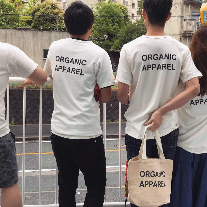 サムネイル： M/L バックロゴプリントtシャツ