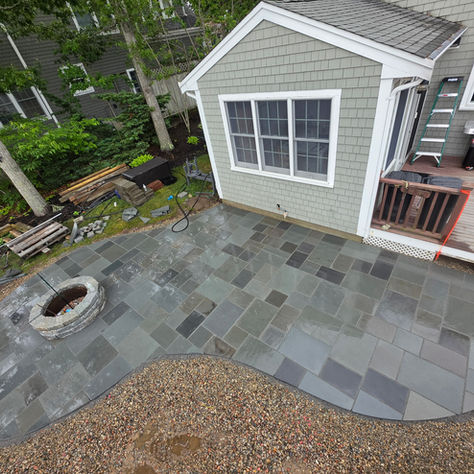Why We Use Permeable Resin Sand Joints on Cape Cod Patios
