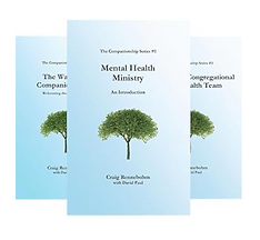 Mental health struggles are present in every community—and often the first place people turn for help is their faith community.
The Companionship Series was created to equip pastors, ministry leaders, and congregations with the understanding and practical tools needed to walk alongside individuals and families facing mental health challenges.
The series explores how faith communities can respond with compassion, wisdom, and presence while helping reduce stigma and build supportive congregations.
Start with Book 1: Mental Health Ministry: An Introduction — a practical guide to understanding mental illness and developing caring, informed ministry within your church.