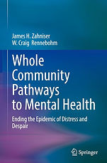 *Addresses the epidemic of distress and despair, using a wide variety of prevalence data and research *Connects evidence-based mental health care, as well as the natural support systems and prevention *Approaches that draw on support from the larger community