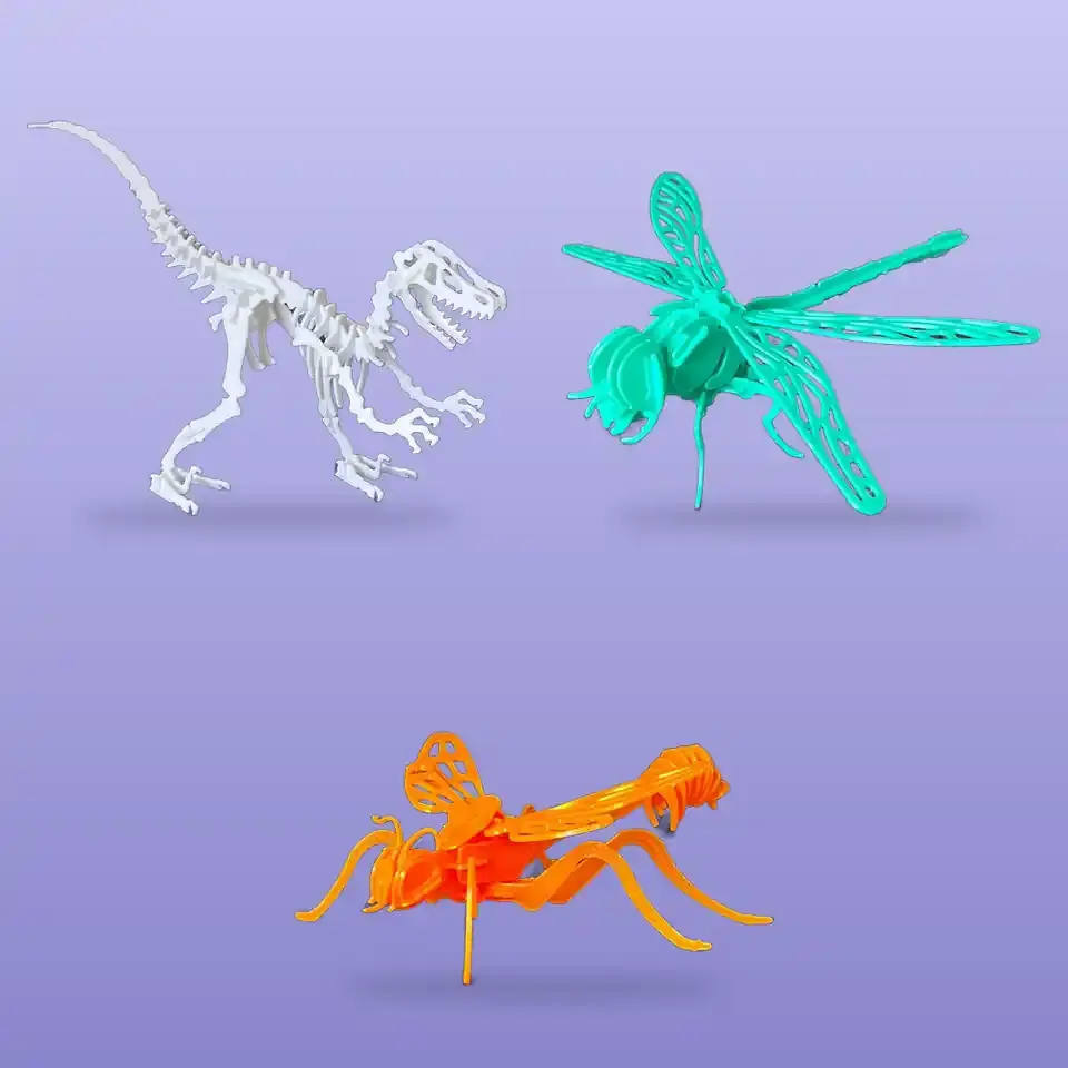 Combo 3 armables impresos en 3D