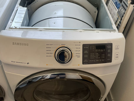 Samsung dryer not working. Motor replaced, full service