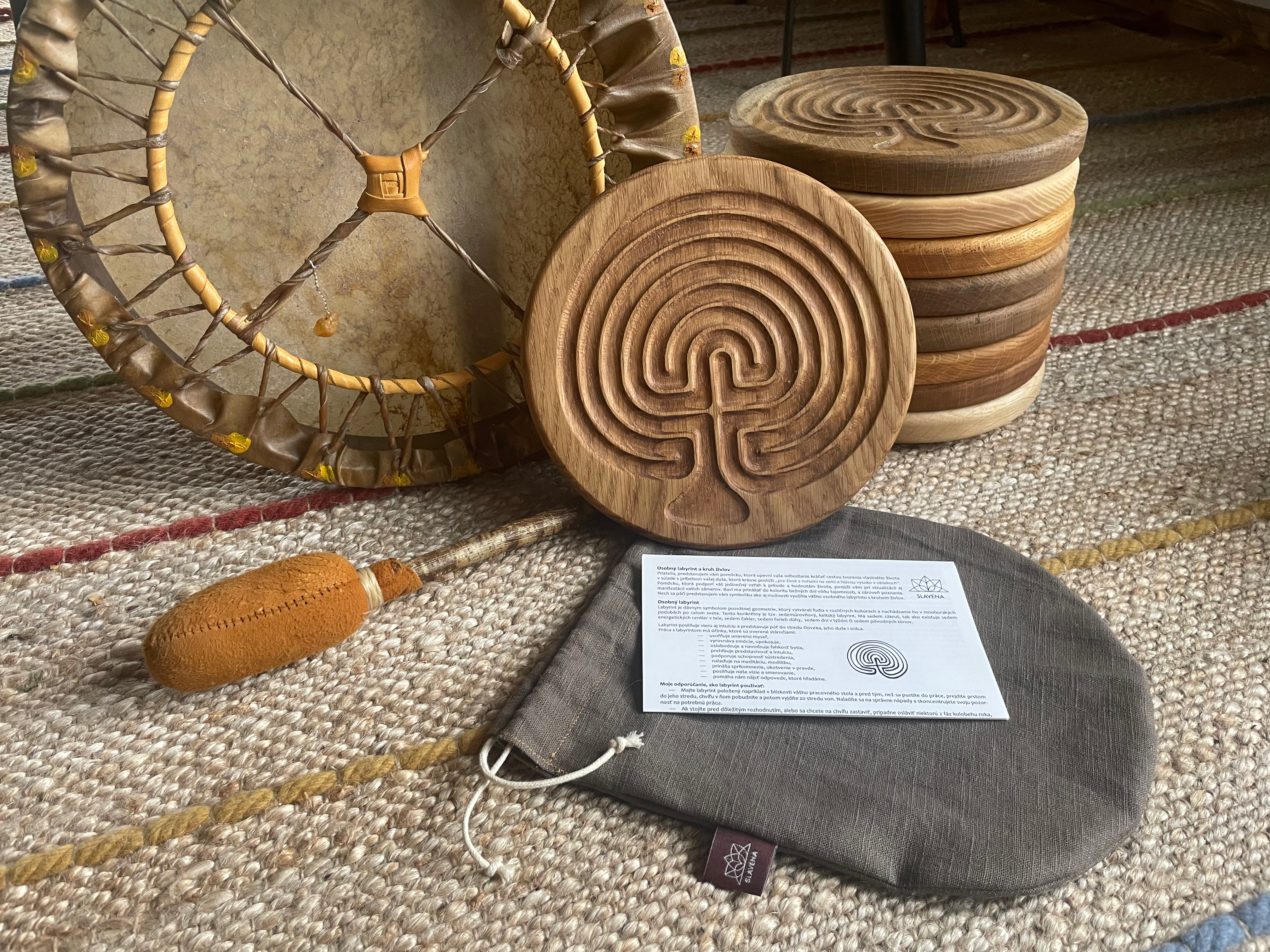 Osobný labyrint s kruhom živlov