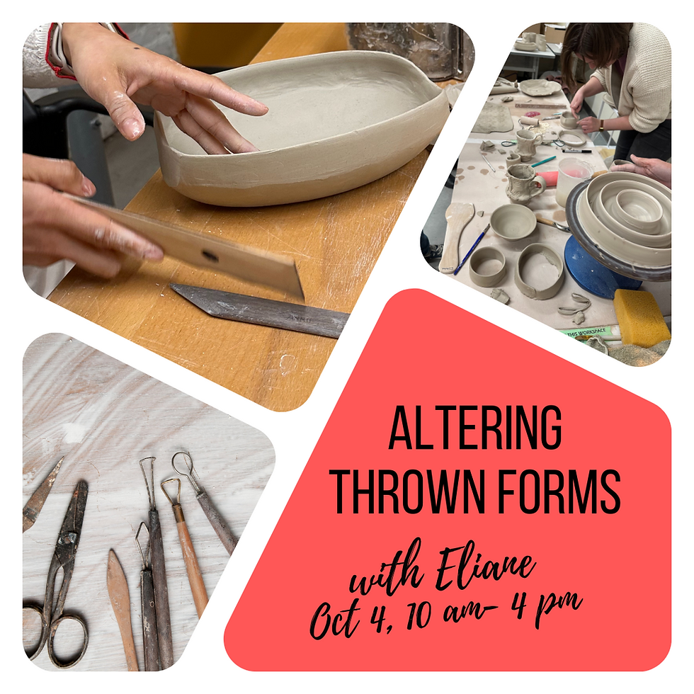 Altering Thrown Forms