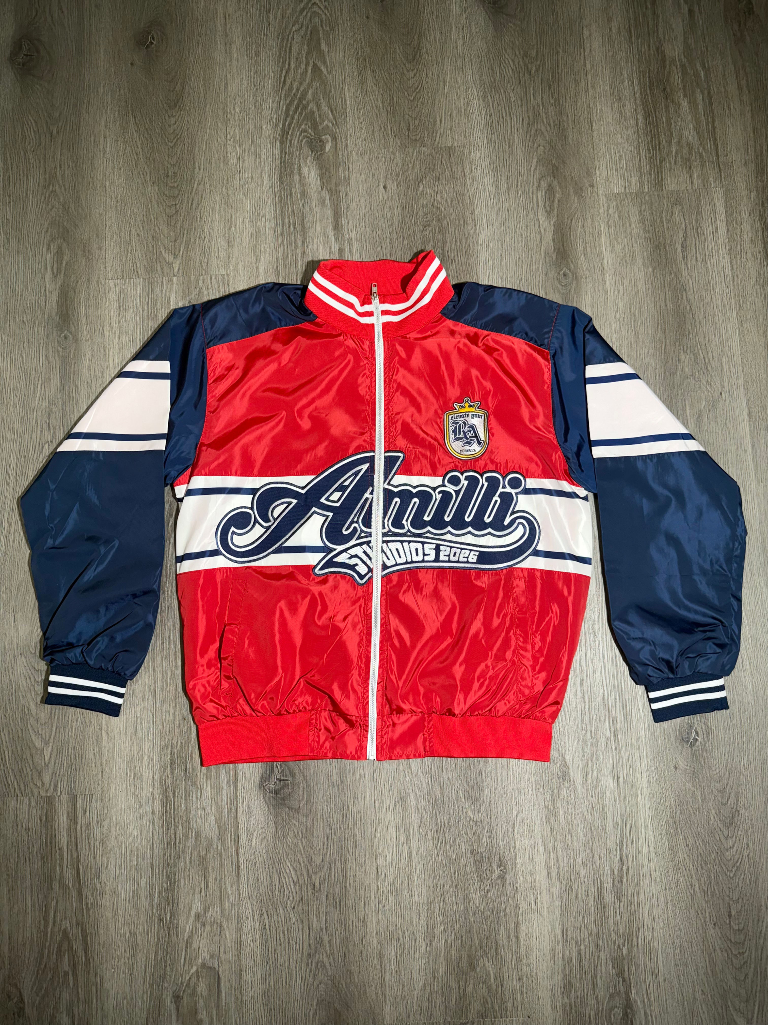 "Amilli Studios Varsity" Windbreaker Jacket