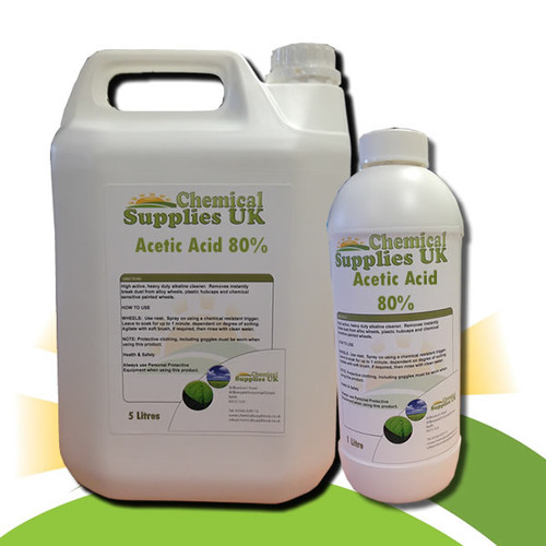 Acetic Acid / Ethanoic Acid 80 Chemical Supplies UK