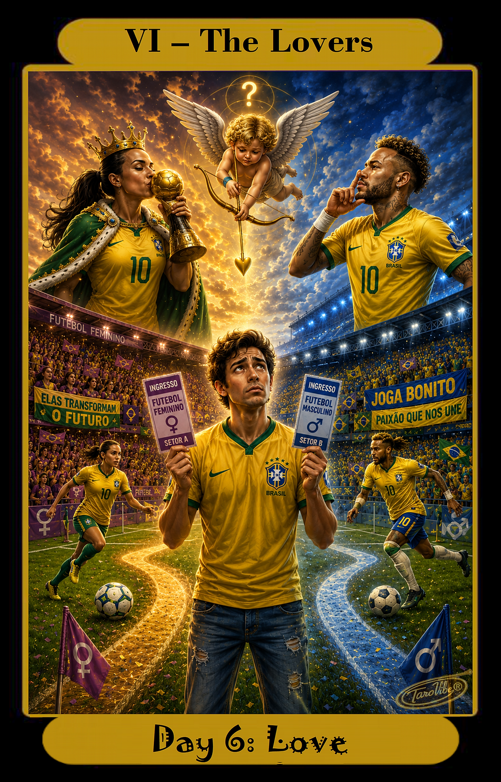 Miniatura: 55. Tarô World Cup 2026 - O Tarô Vibracional da Copa Mundial