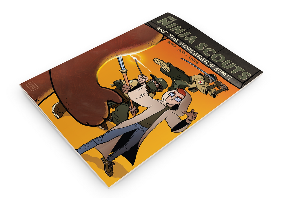 Thumbnail: The Ninja Scouts & The Sorcerers' Spat!
