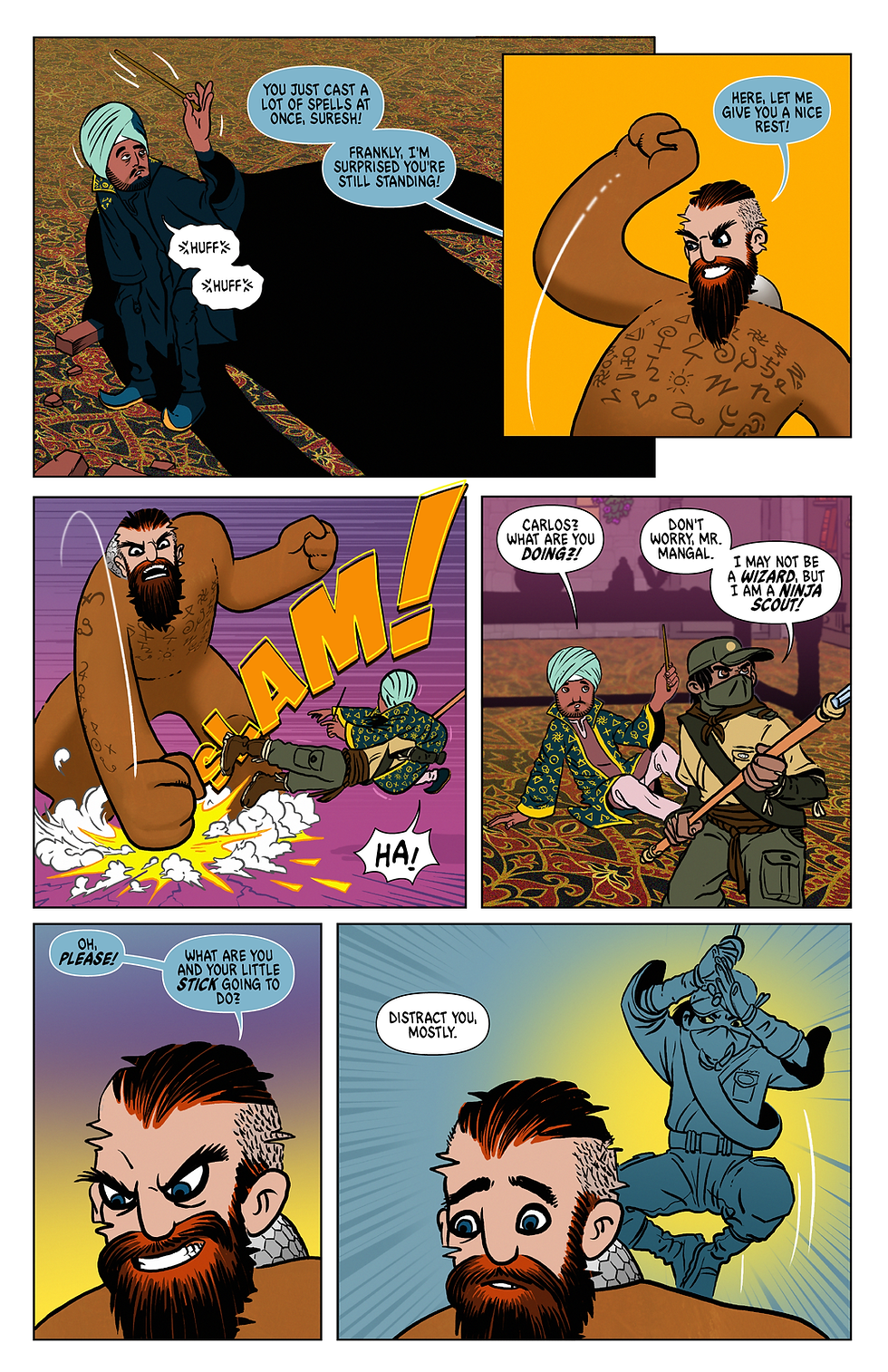 Thumbnail: The Ninja Scouts & The Sorcerers' Spat!