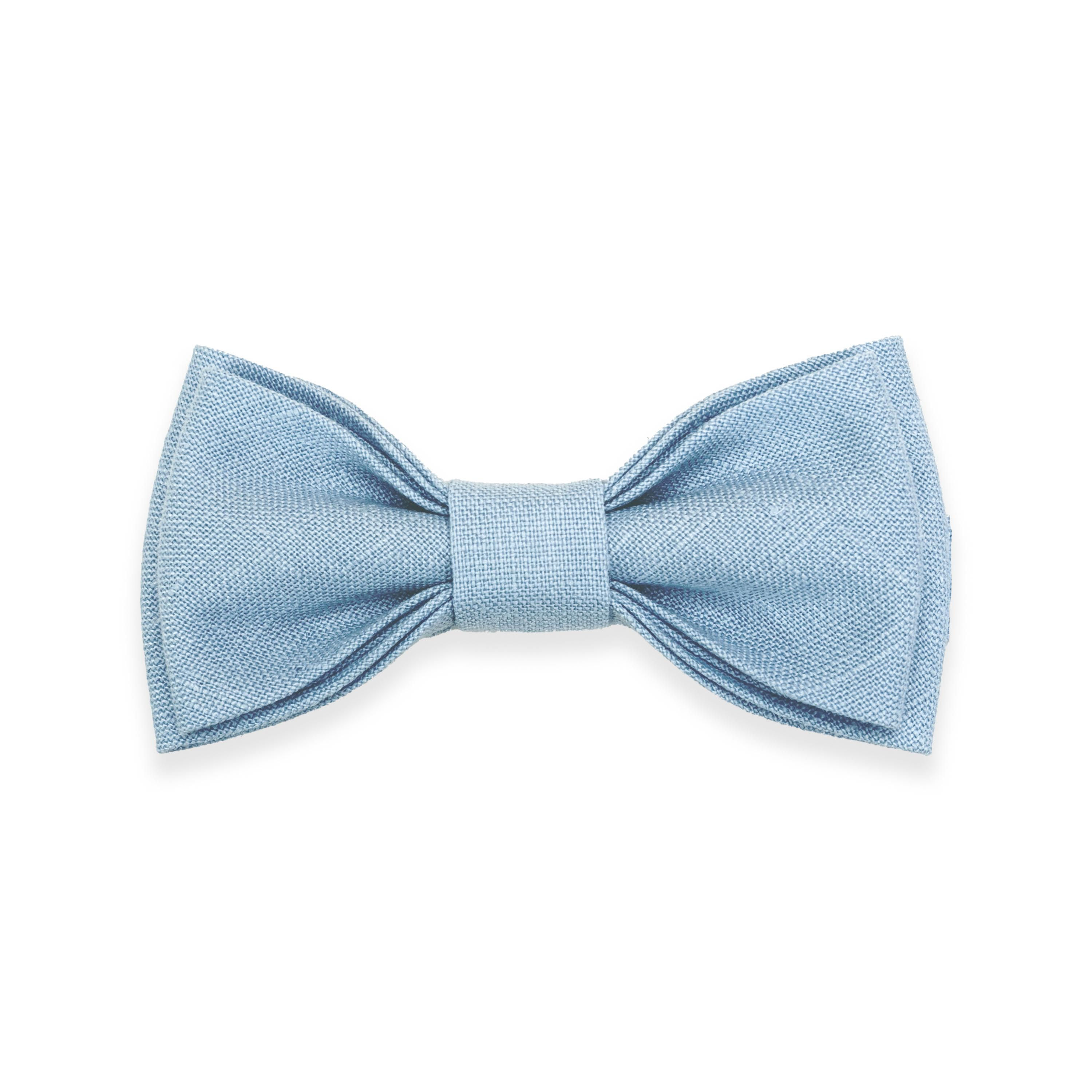 Sky Blue Bow Tie