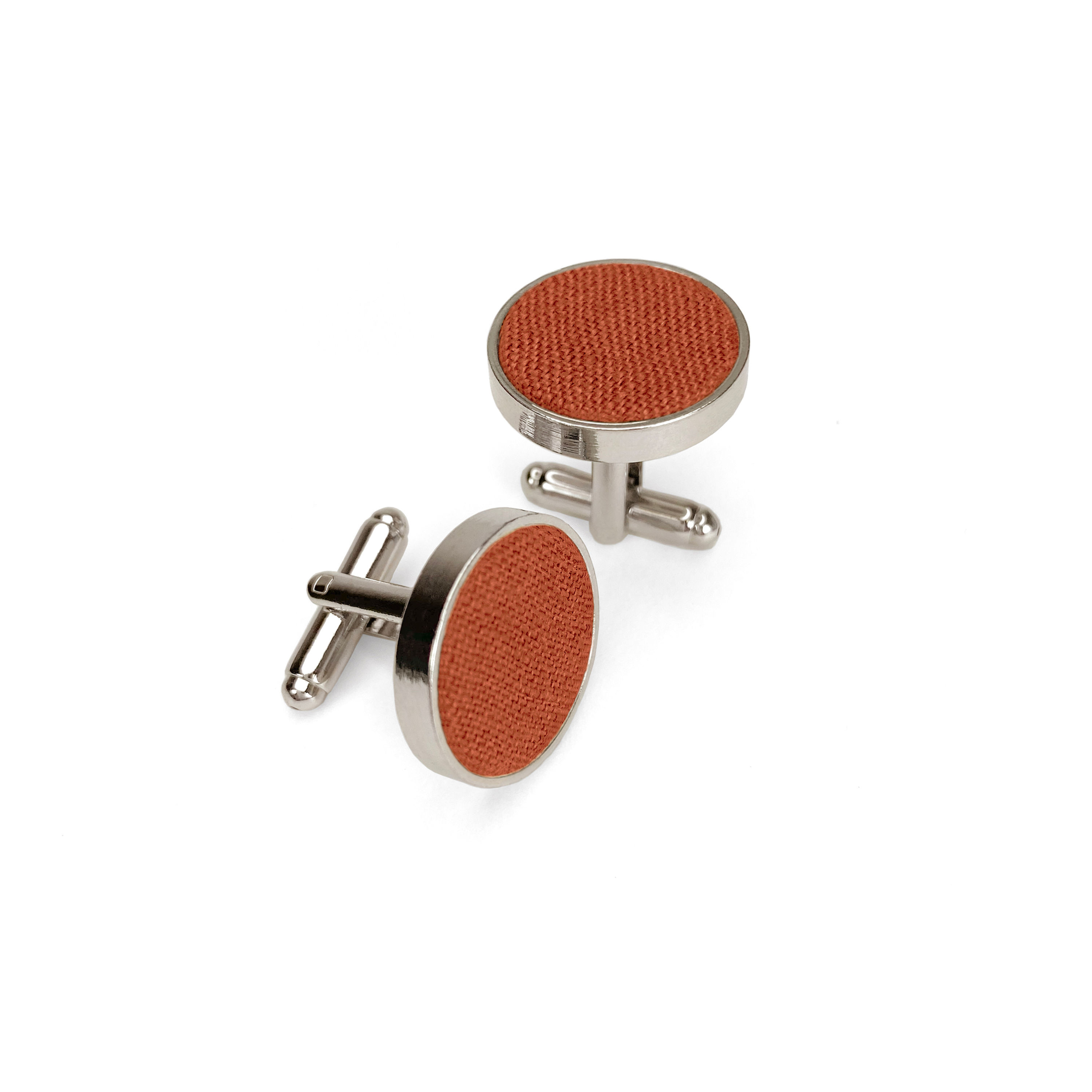 Rust Cufflinks