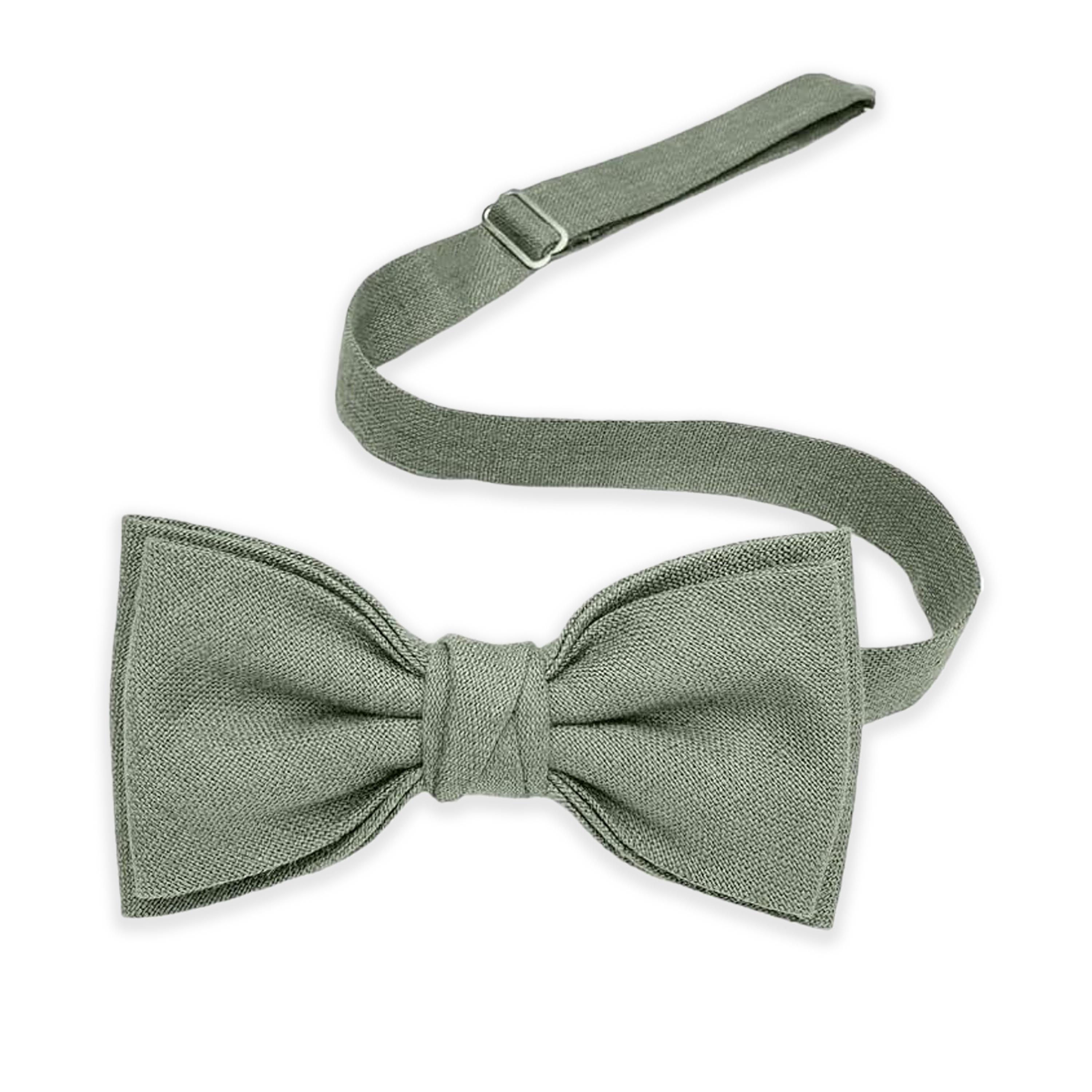 Dark Sage Green Bow tie