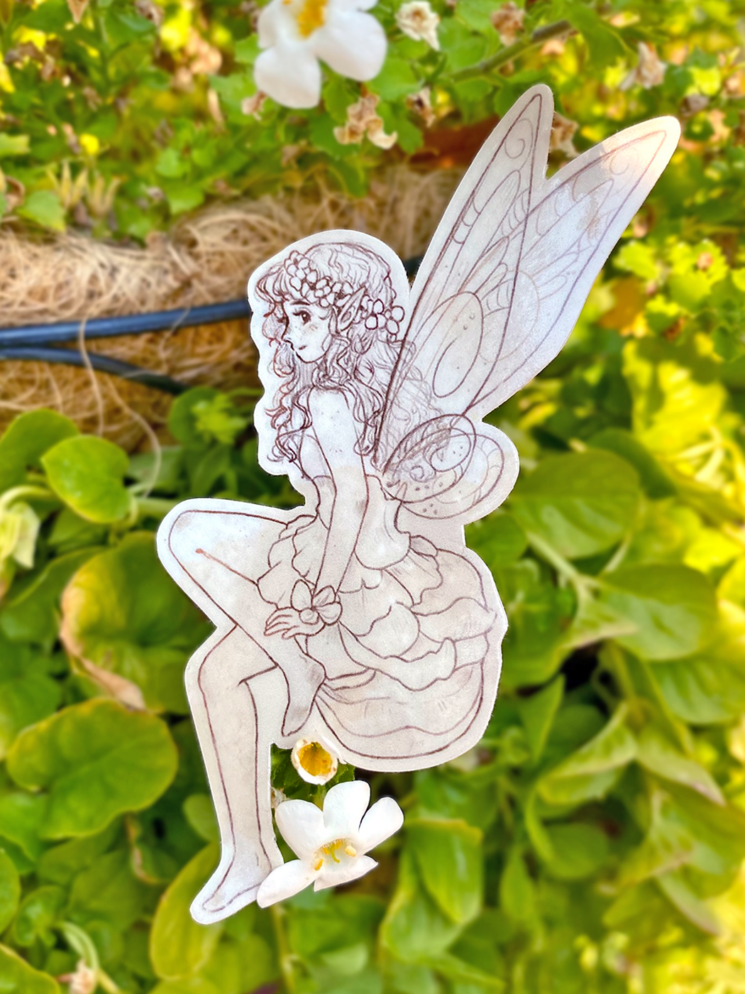 Lilac Fairy Sticker