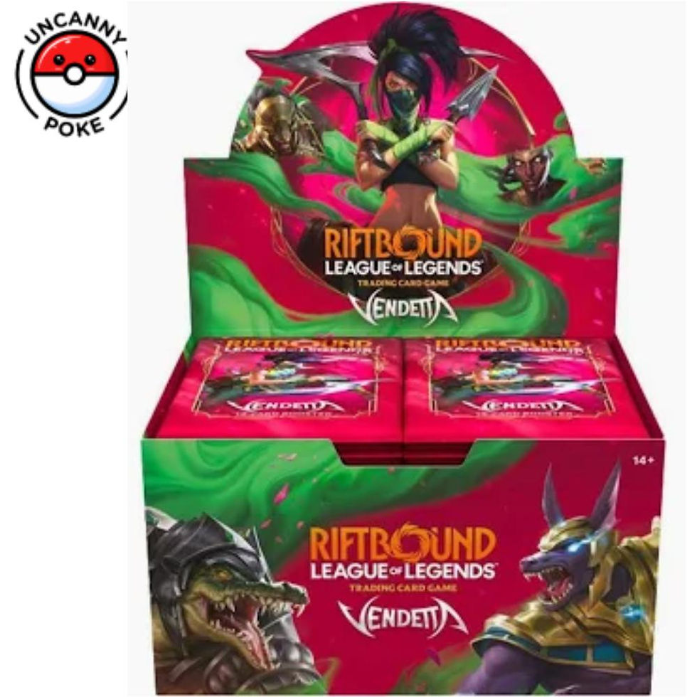 Riftbound Vendetta Booster Box - League Of Legends - 24 Packs