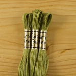 Thumbnail: DMC Embroidery Thread/ 3012 MD Khaki Green