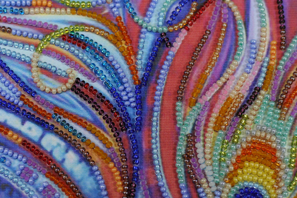 Thumbnail: Magical Feathers Abris Art embroidery kit