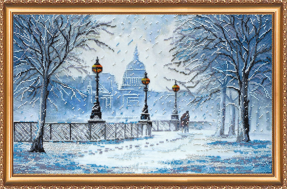 Snowstorm Embroidery Kit