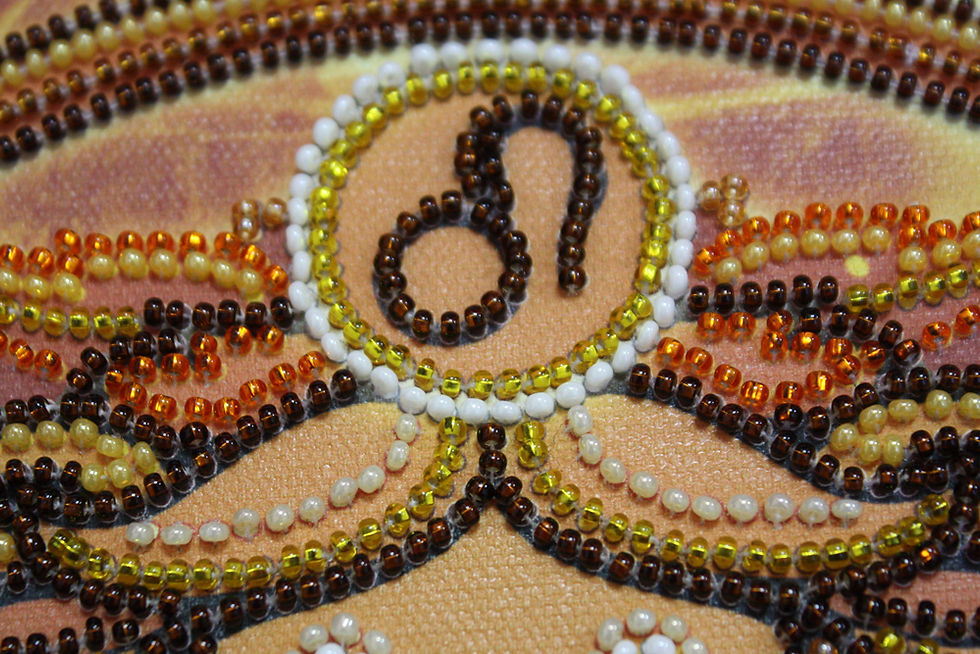 Thumbnail: Leo Bead Embroidery Kit
