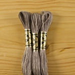 Thumbnail: DMC Embroidery Thread/ 451 DK Shell Gray