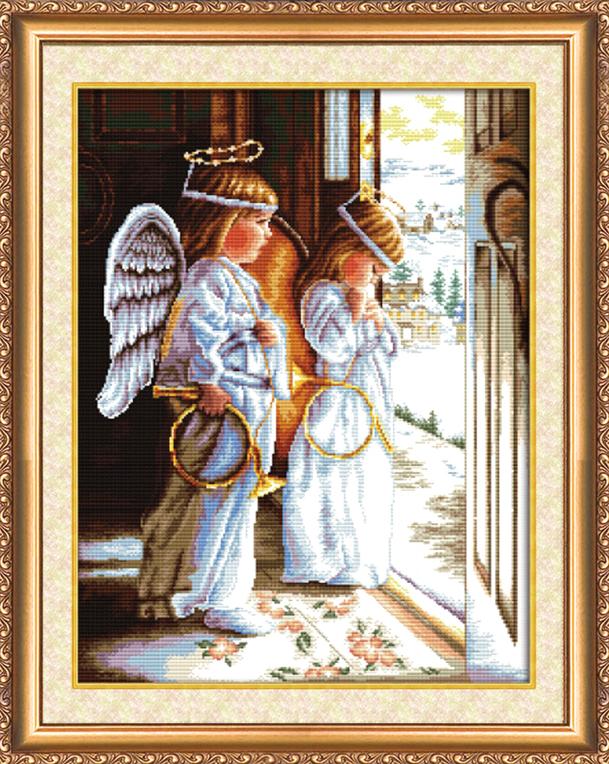 Angels, Abris Art, cross-stitch kit