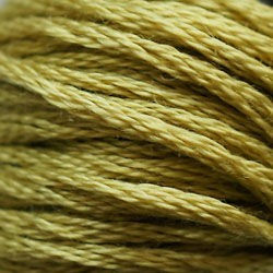 DMC Embroidery Thread/ 734 LT Olive Green