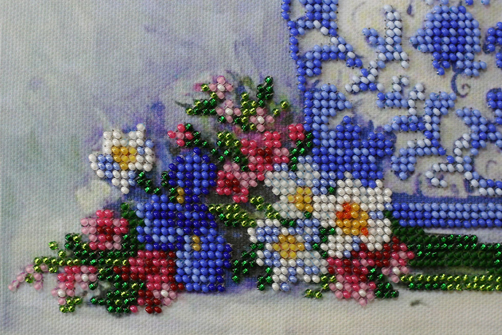 Thumbnail: Fragrant Round Dancer Abris Art embroidery kit
