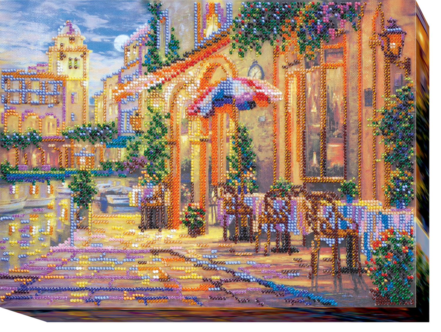 A Warm Night Abris Art embroidery kit