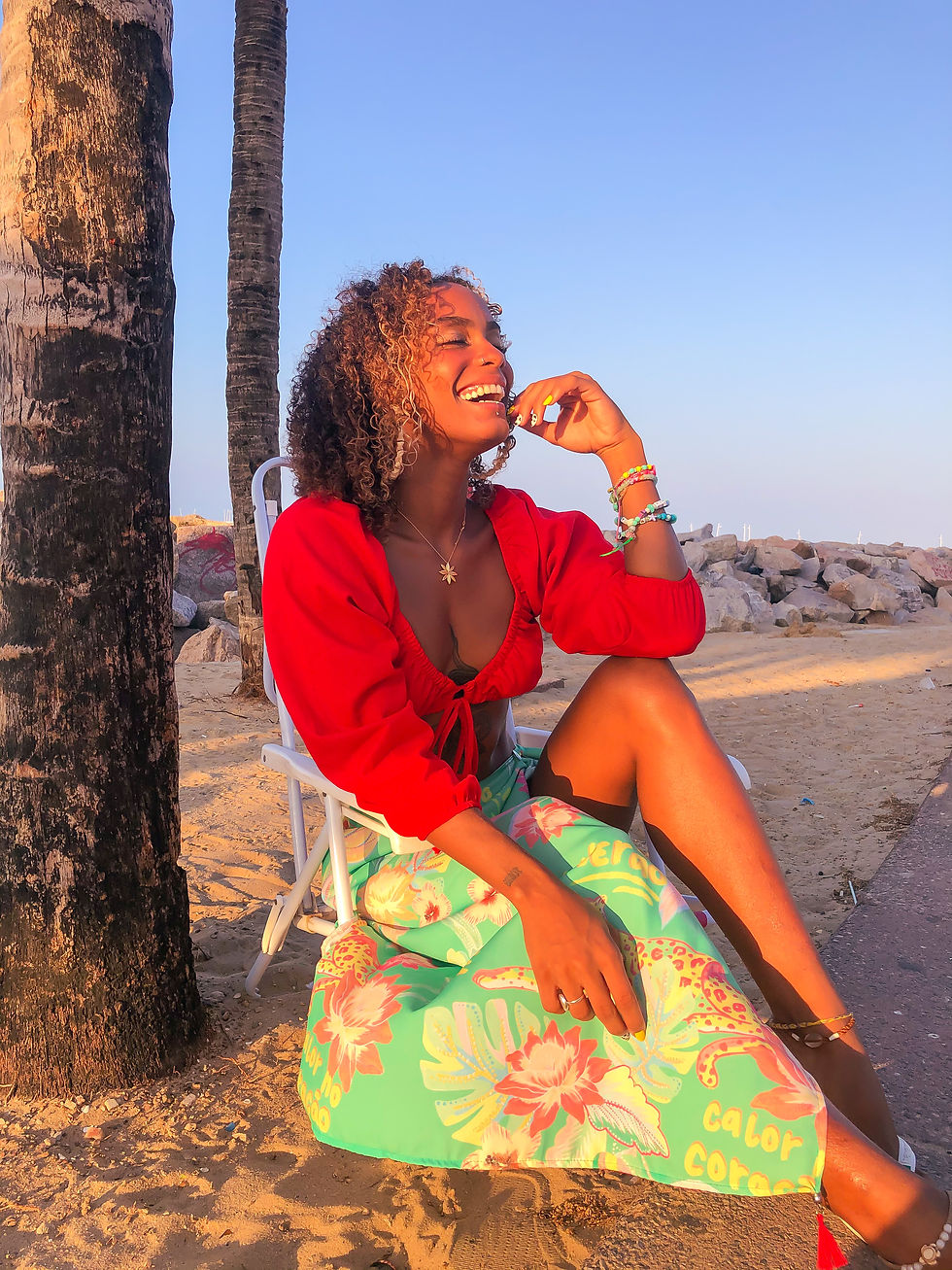 Miniatura: Saia Canga Veraneio