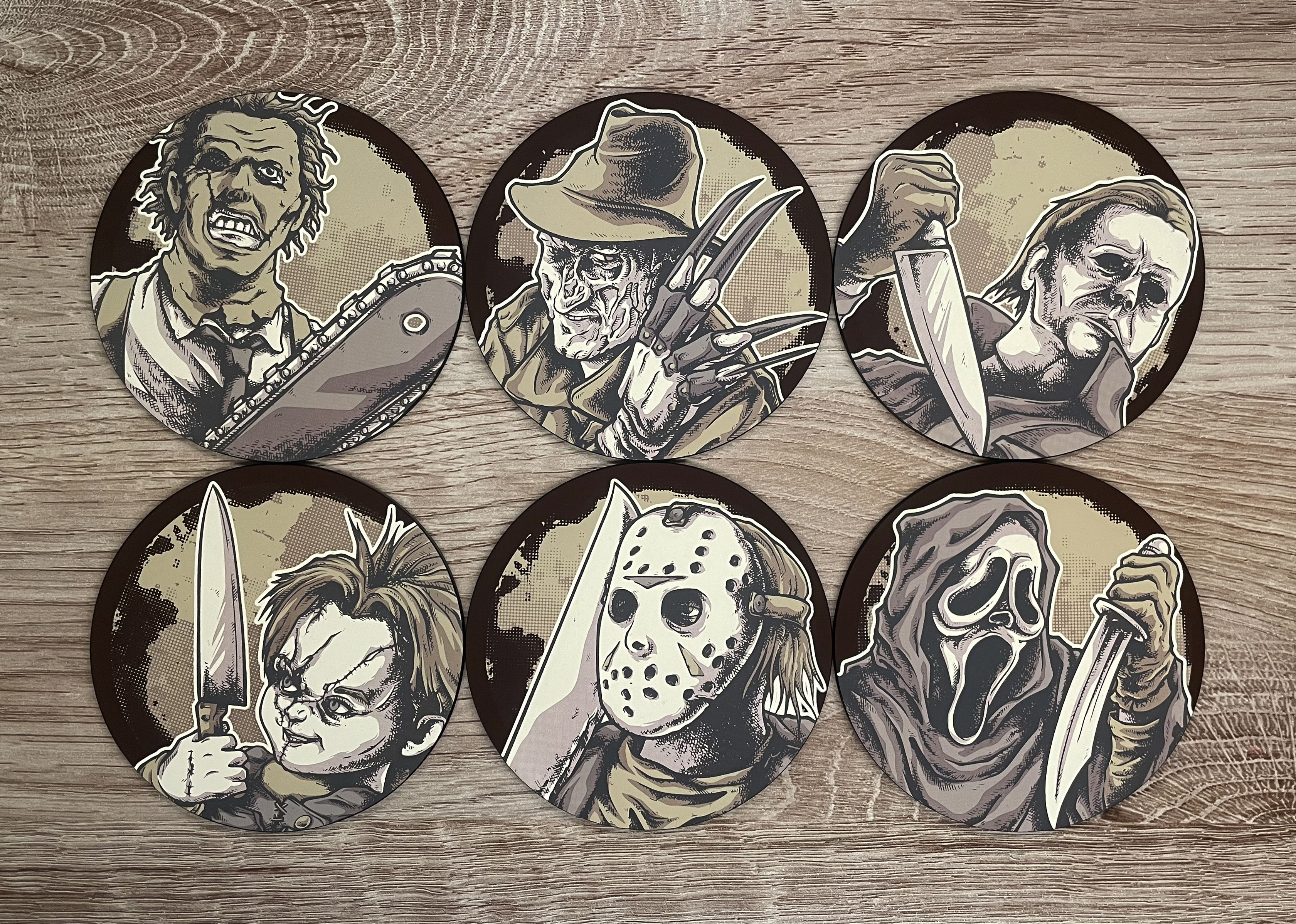 The Slashers Sepia