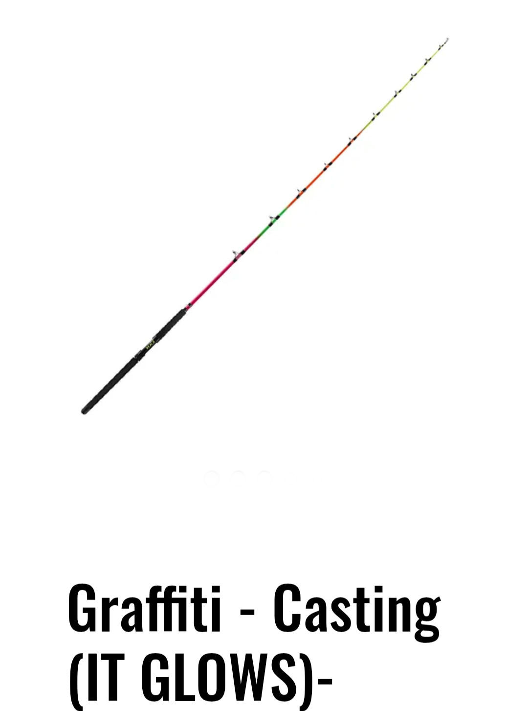 Mad Katz Graffiti Glow Casting Rod m/h