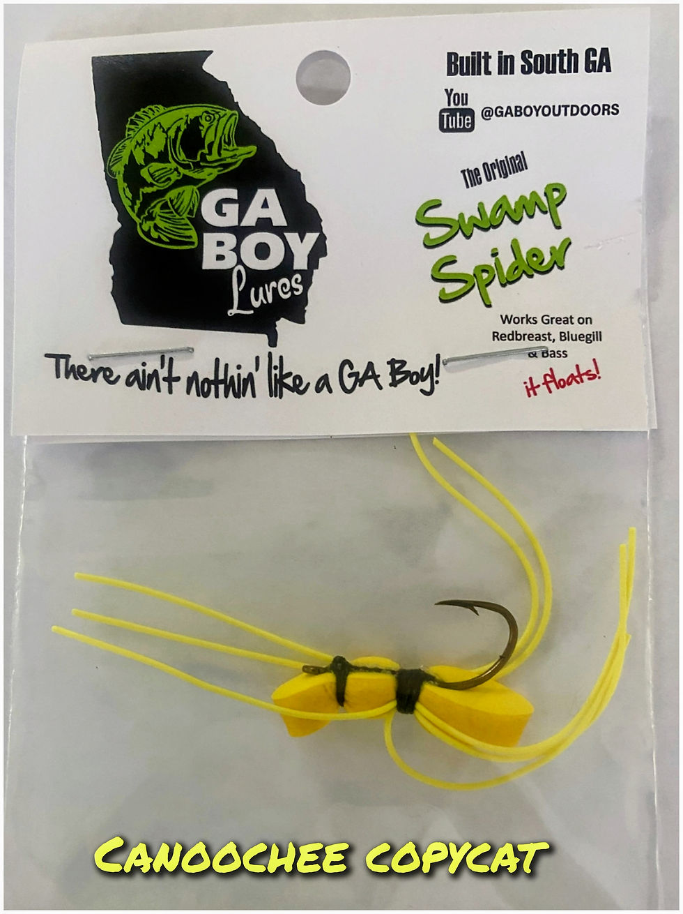 Thumbnail: Ga Boy Lures ( Swamp Spider)