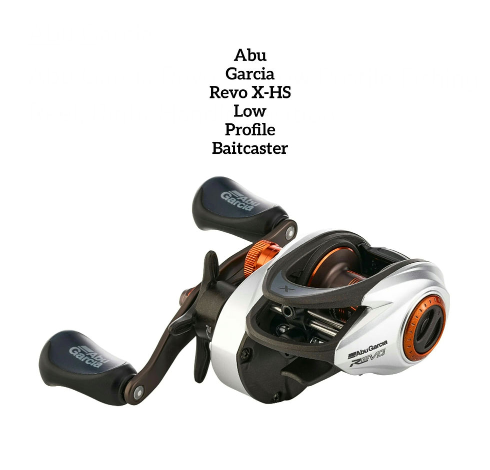 Abu Garcia Revo 5X-HS Low Profile 8 bearing 7.3:1 gear ratio r/h 20 drag